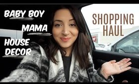 MOMMY, BABY BOY AND HOUSE DECOR SHOPPING HAUL ON A BUDGET / Diana Susma