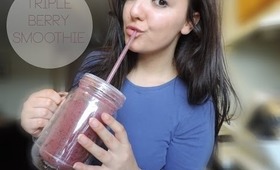 DIY | Triple Berry Smoothie