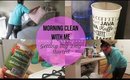 Morning Clean With Me | Back To School | Get My Day Started | Cleaning Motivation