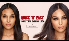 How to Create a Quick’N’Easy Smokey Eye Evening Look