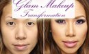 Glam Makeup Transformation