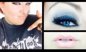 Grey Storm - celebrating MadeYewLook- makeup tutorial by Loliloooo