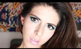 Maquillaje para Primavera - Verano en turquesa - Spring Summer Makeup por Laura Agudelo
