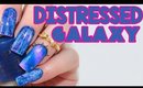 Distressed Galaxy Nails