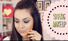 Spring Smokey Eye Makeup Tutorial Using The Balm Cosmetics - TrinaDuhra