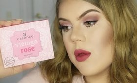 Essence "Vintage Rose" Eye Palette Tutorial