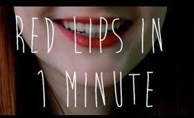 Red Lips In 1 Minute