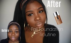 ♡ Glowy Flawless Fall 2018 #FoundationRoutine