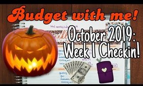 Budget with me! | Week 1 Checkin | October 2019 | Bay Area SF Living | Dave Ramsey