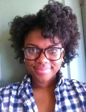 Glasses spice up any look. Minimal makeup.
