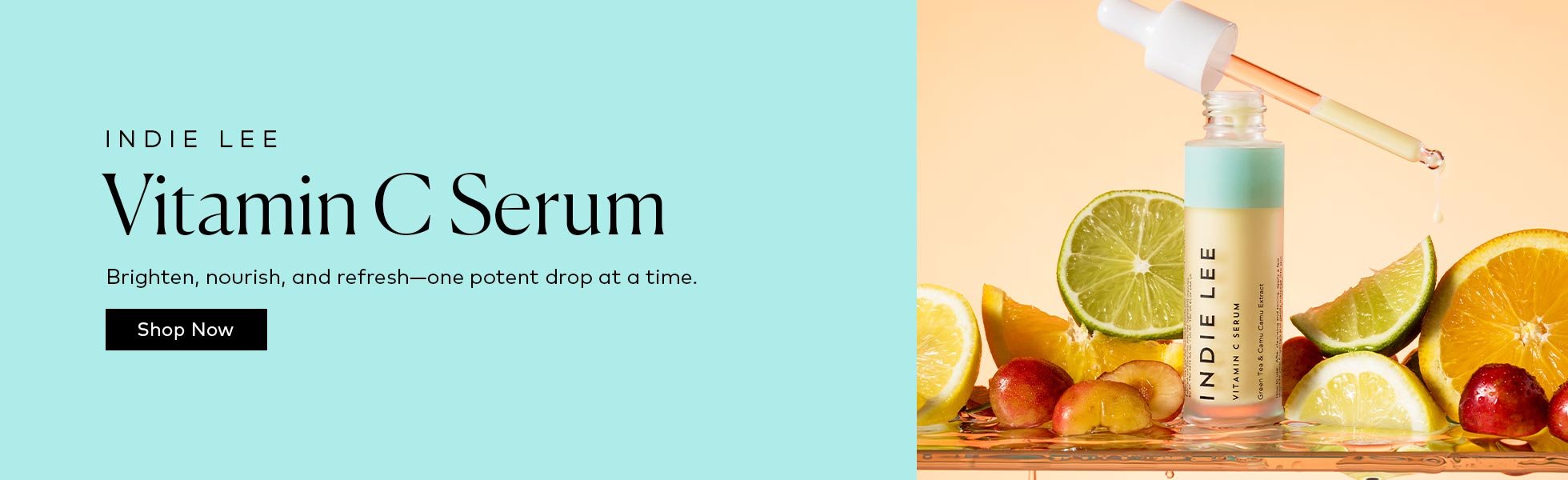 This plant-powered serum nourishes and hydrates for skin that feels smooth, supple, and glowing. Shop the Indie Lee Vitamin C Brightening Serum at Beautylish.com