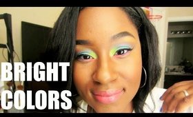 Colorful Makeup Tutorial Quick and Easy