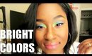 Colorful Makeup Tutorial Quick and Easy