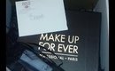 Make Up For Ever Unboxing