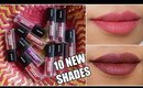 *NEW SHADES* SUGAR SMUDGE ME NOT LIQUID LIPSTICK | SWATCHES & COMPARISONS | Stacey Castanha
