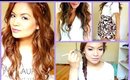 Easy How To: AirBrush Makeup and Romantic Hair Tutorial