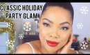 CLASSIC HOLIDAY PARTY GLAM 2018 + GIVEAWAY! | Karina Waldron