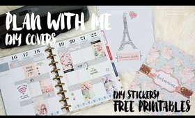 Happy Planner Covers | Plan With Me Sunday! Wk47 | Free Printables | Charmaine Dulak