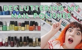 Decluttering My Nail Polishes | Laura Neuzeth