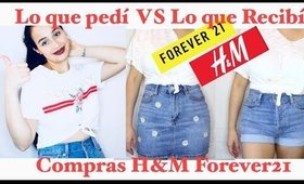 LO QUE PEDI VS LO QUE RECIBI/ H&M, FOREVER21|| STYLEBYGABYA