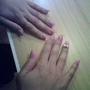 Pinkish nails