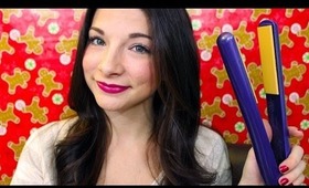 How To :: Curl Your Hair With A Straightener!