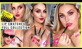 NEW Le Monster Matte Lip Crayons! 🖍️ FULL COLLECTION LIP SWATCHES 💞