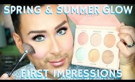 BRAND NEW ANASTASIA GLOW KIT REVEAL 1ST IMPRESSIONS | mathias4makeup