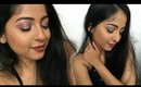 EASY MAUVE GLAM Makeup Tutorial for Indian Skintone | Stacey Castanha