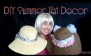 DIY Summer Hat Decor