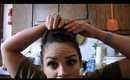 Rosie the riveter hair tutorial