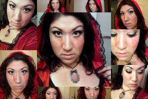 "Little Red Riding Hood" 
This was one my my Halloween entries for Roqueresque Beauty Company