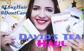 #LongHair #DontCare Rant & David's Tea Vlog/Haul