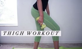 Thigh Workout | Learn How I Toned My Thighs!