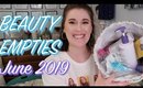 JUNE 2019 EMPTIES | Products I've Used Up #59