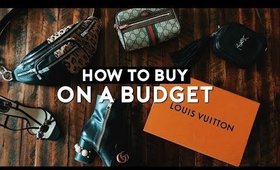 HOW TO BUY DESIGNER ON A BUDGET | Nastazsa