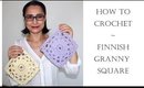 How To Crochet Finnish Granny Square