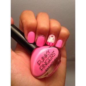 Funky Fingers- Lazer Pink 

Instagram: @endlessnailpolish 
Tumblr: @endlessnailpolish