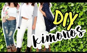 ¿COMO HACER KIMONOS? ¡5 IDEAS FACILES! por Lau