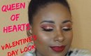 Valentines Day Cut Crease Queen of Hearts Palette || Vicariously Me