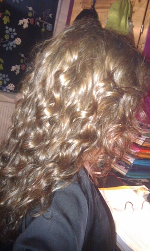natural curls :)