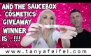 And The Saucebox Cosmetics Giveaway Winner Is…!!! | Tanya Feifel-Rhodes