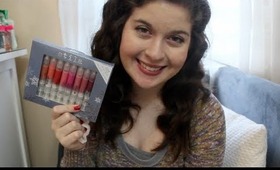 Review! Stila All is Bright Lip Glaze Set 2012