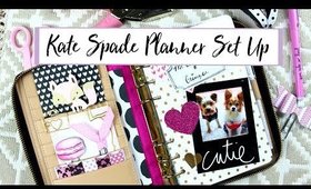 How I Set Up My Kate Spade Wellesley Planner | BelindasLife