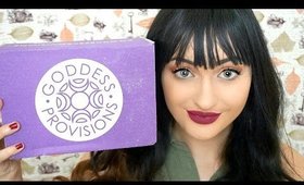 TRYING VEGAN CHOCOLATE?! | Goddess Provisions Unboxing November 2016