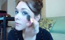 Beautiful Blue Birthday Eyeshadow- Around the world in 80 makeup looks no. 4.