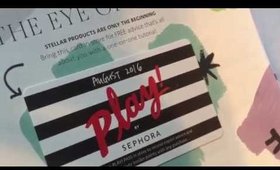 Play By Sephora August 2016 #SephoraPlay