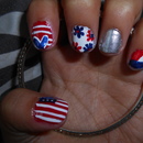 4th of July/Patriotic Nails