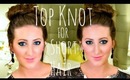 Messy Top Knot For Short Hair | Megan McTaggart