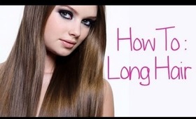 How To Get Long Hair Naturally - 10 Tips for Long, Strong Healthy Hair | Instant Beauty ♡